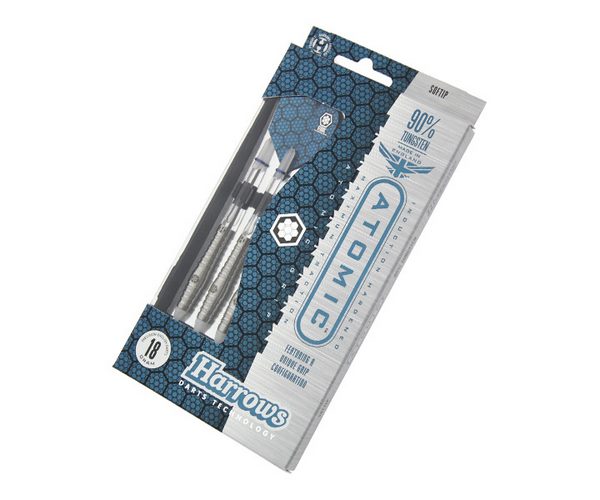 Harrows šipky atomic 18gr 90% style b