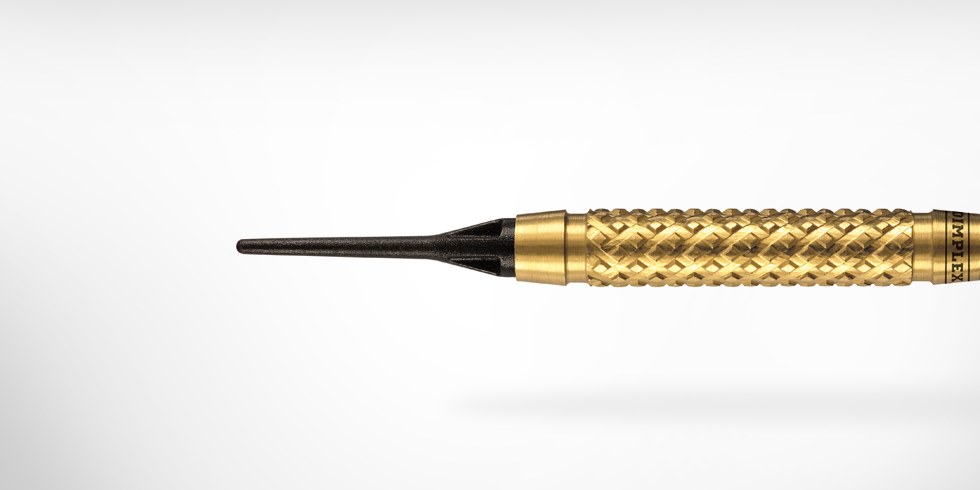 Harrows šipky dimplex gold 18g