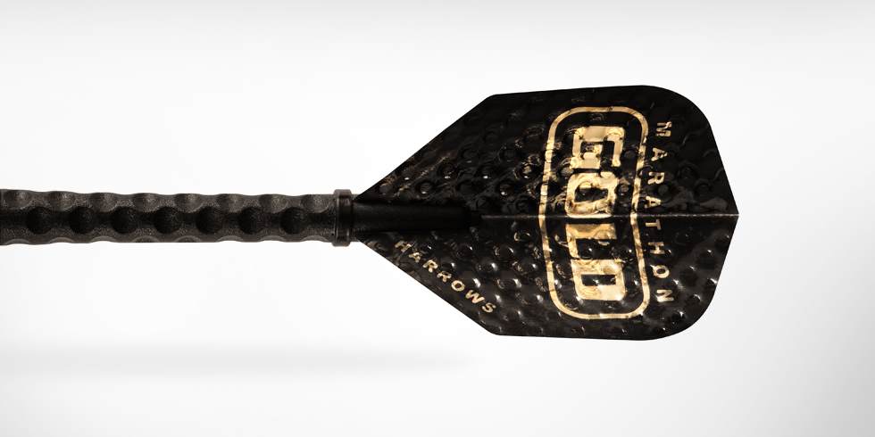 Harrows šipky dimplex gold 18g