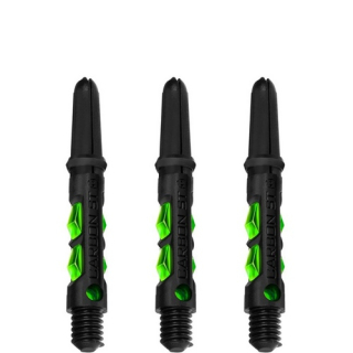Násadky Harrows Carbon ST green krátké