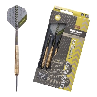 Windson Desert Viper 20g Steel Darts (Brass)