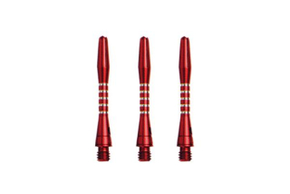 Násadky Tiger Harrows krátké červené 0139